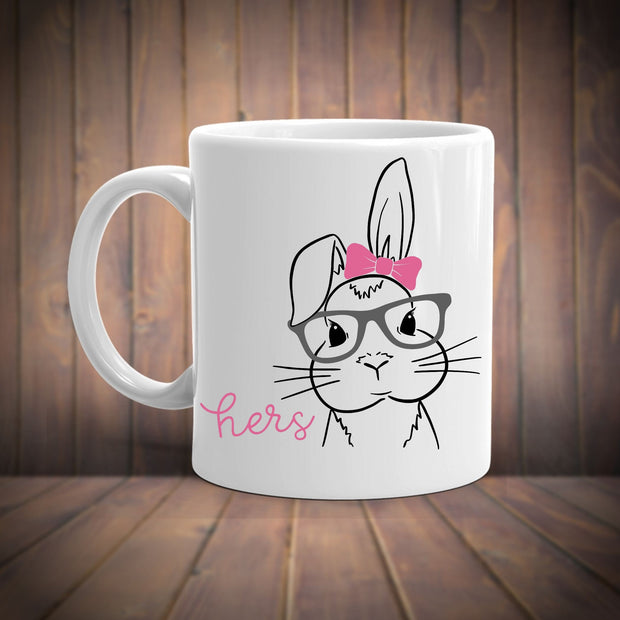 Bunny rabbit Easter mug gift