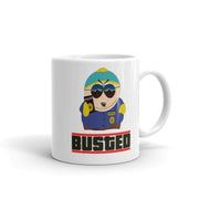 eric cartman busted  -southpark gifts,southpark mug