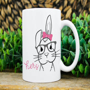 Bunny rabbit Easter mug gift