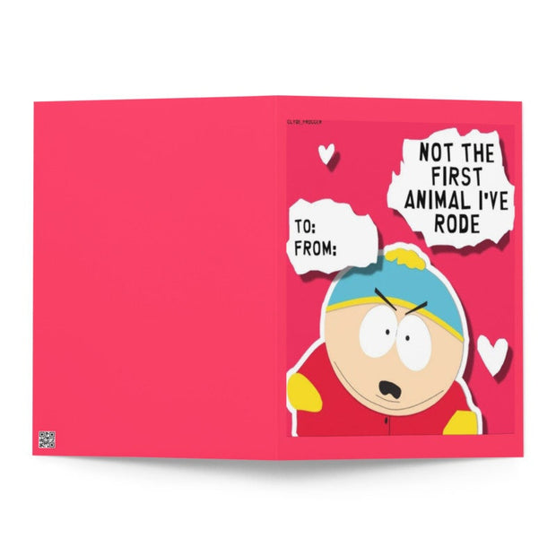 eric cartman greeting card ,birthday card ,southpark birthday card ,birthday card for him or her,90s card