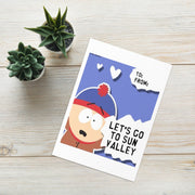 Stan marsh  greeting card,southpark birthday card