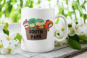 eric cartman cop ,respect my authoriath, southpark mug