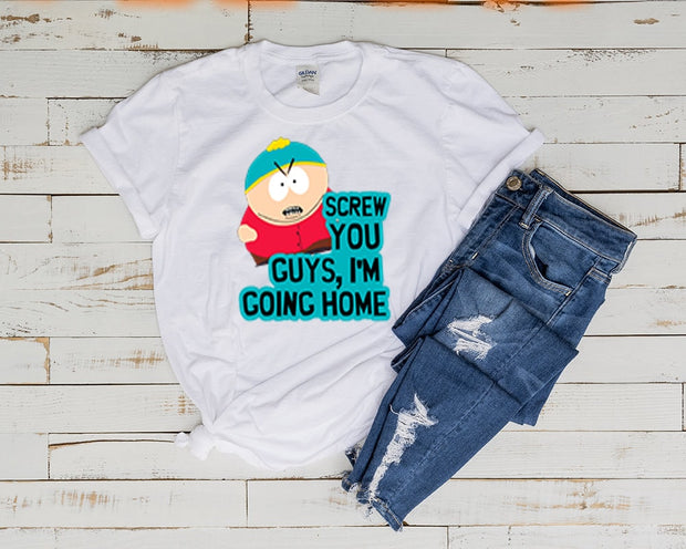 eric cartman  - screw you guys  animated cartoon