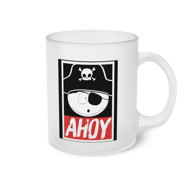 eric cartman ahoy mug  -southpark gifts,handmade southpark mug