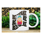 eric cartman beefcake southpark mug