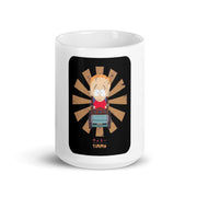 southpark timmy in retro  style ,southpark ceramic mug