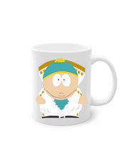 eric cartman as stunt bike rider ,handmade southpark mug