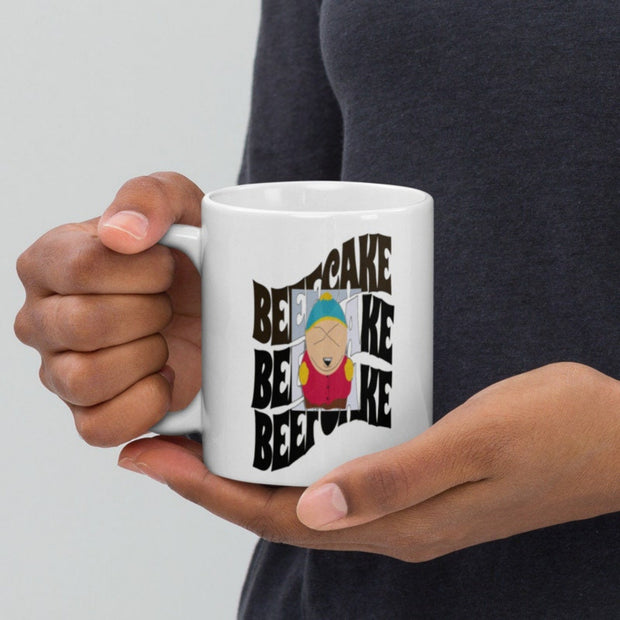 eric cartman beefcake southpark mug