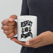 eric cartman cop respect my authoriath,handmade southpark mug