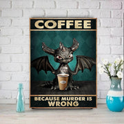 cat bat print wall art poster , bat Cat Wall Art - Black Cat poster