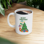 merry xmas you guys southpark mug  ,90s animated cartoon