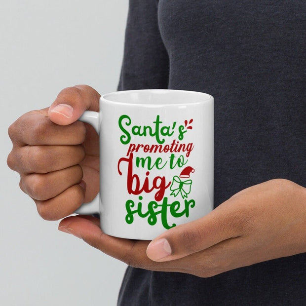 Christmas hot choclolate mug , winter mug gift