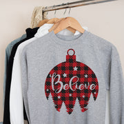 believe Christmas Sweatshirt |  xmas  Sweatshirt | Santa Sweatshirt |  ,Gift For Christmas