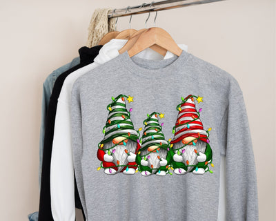 Gnome Christmas Sweatshirt, Happy Holidays Sweater, Happy Holidays Gnome