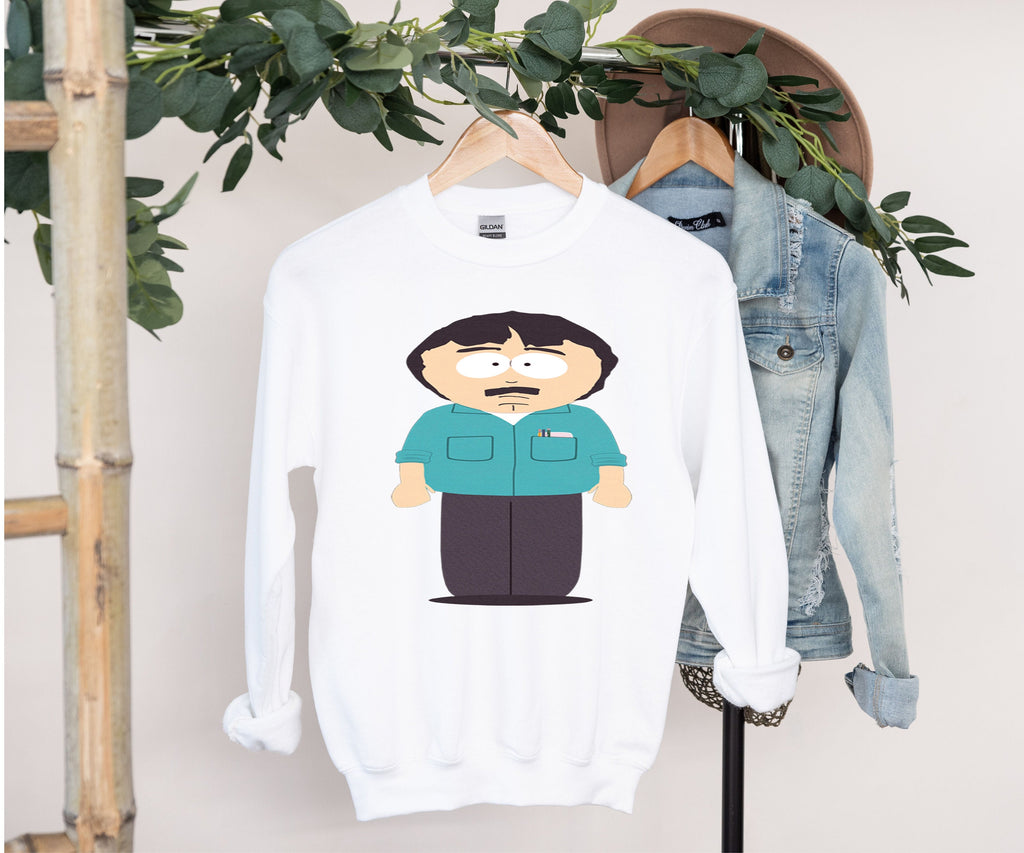 southpark randy marsh sweatshirt,  randy marsh  homosexual ,90s animated cartoon,southpark sweat tee