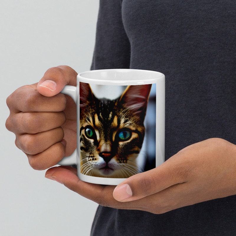 tabby  cat mug , tabby cat,cat  lover Gifts , Cat Coffee Mug