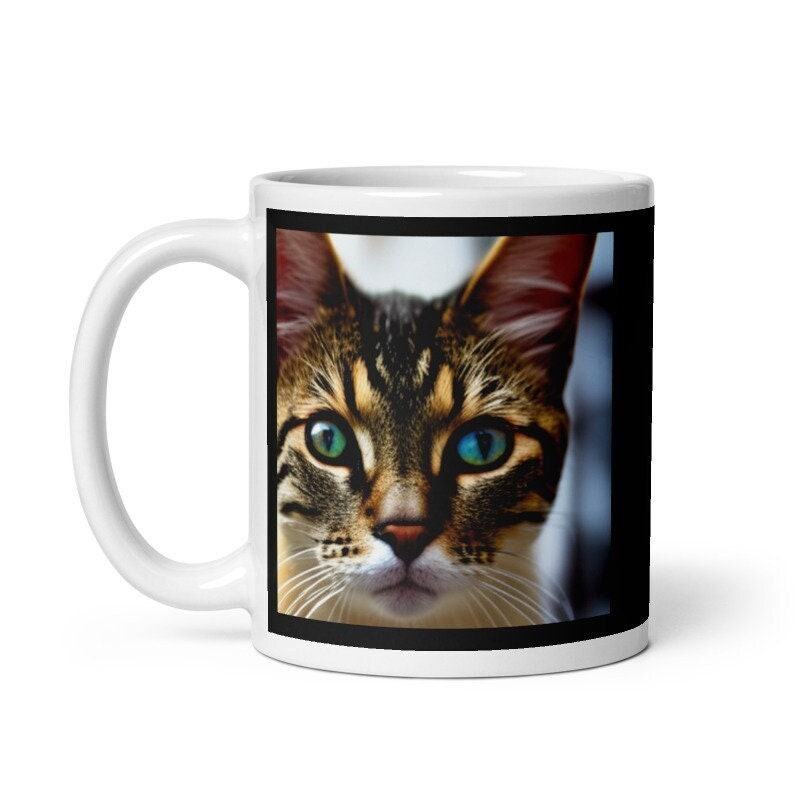 tabby  cat mug , tabby cat,cat  lover Gifts , Cat Coffee Mug