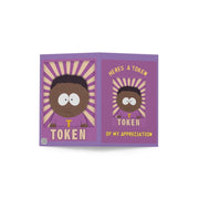 Token greeting card ,a token of my appreciation birthday card,birthday card