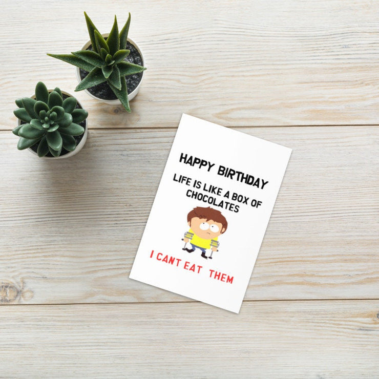 jimmy valmer  greeting card ,birthday card ,southpark birthday card ,jimmy  birthday card,birthday card for him/ her