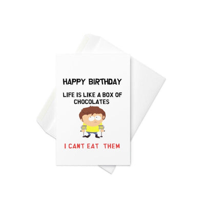 jimmy valmer  greeting card ,birthday card ,southpark birthday card ,jimmy  birthday card,birthday card for him/ her