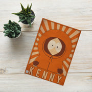 kenny mccormick greeting card  ,southpark birthday card ,