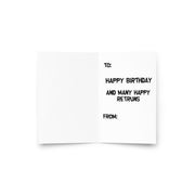 cartman greeting card ,birthday card ,southpark birthday , A6 Card