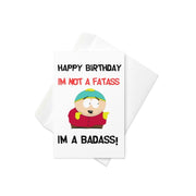 eric cartman  greeting card ,birthday card southpark birthday card