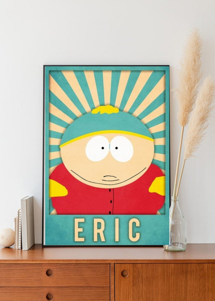 eric cartman southpark wall art, southpark cartman poster