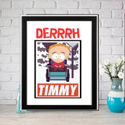 southpark timmy wall art, southpark poster, timmy  poster