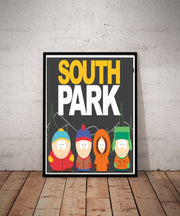 southpark poster  wall art, southpark characters  wall art,