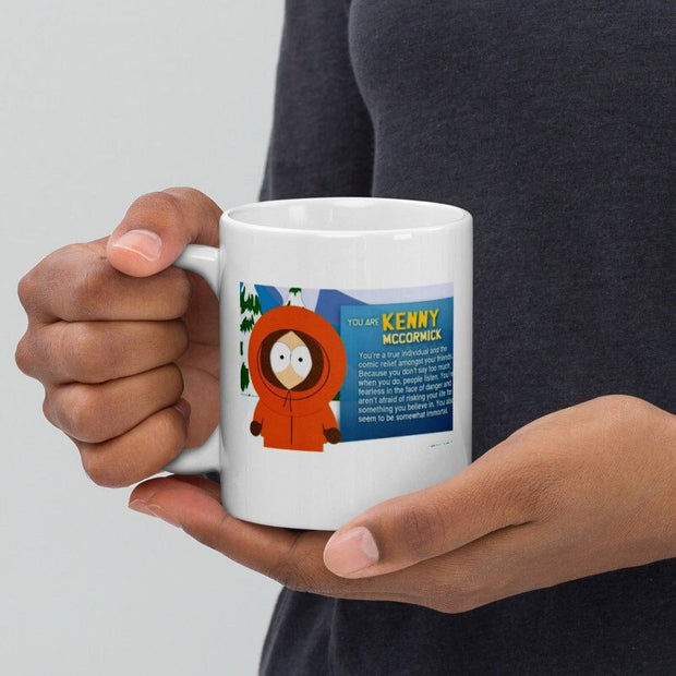 kenny mccormick southpark mug   gifts,90s coffee mug gifts