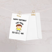 jimmy  greeting card ,birthday card ,southpark birthday card ,jimmy birthday card,birthday card for him/ her