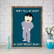 randy marsh  southpark wall art