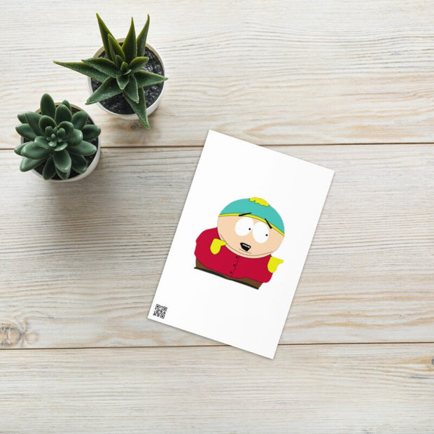 eric cartman respect greeting card ,birthday card ,southpark birthday card  |