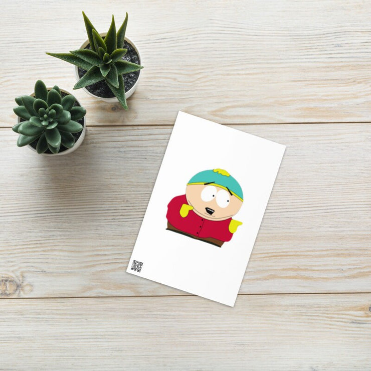 eric cartman respect greeting card ,birthday card ,southpark birthday card  |