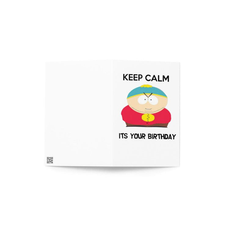 eric cartman  greeting card ,southpark birthday card