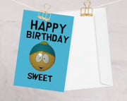 stan marsh greeting card ,southpark birthday card