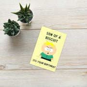 butters greeting card ,southpark birthday  A6 Card