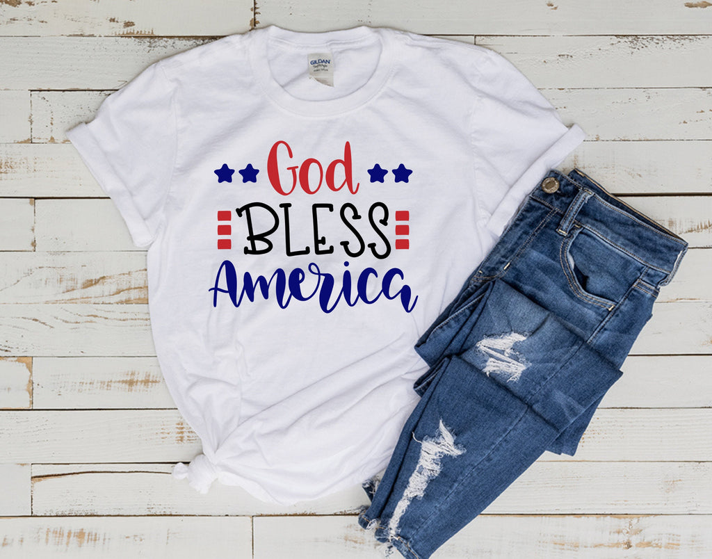 4th of July god bless america shirt  , USA  Independence Day shirt