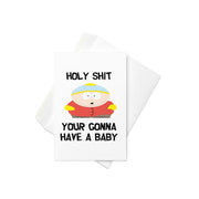 eric cartman greeting card ,birthday card ,southpark birthday card