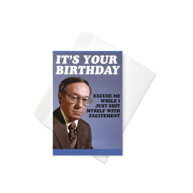 funny   birthday card ,birthday card  FOR HIM/HER ,a6  card