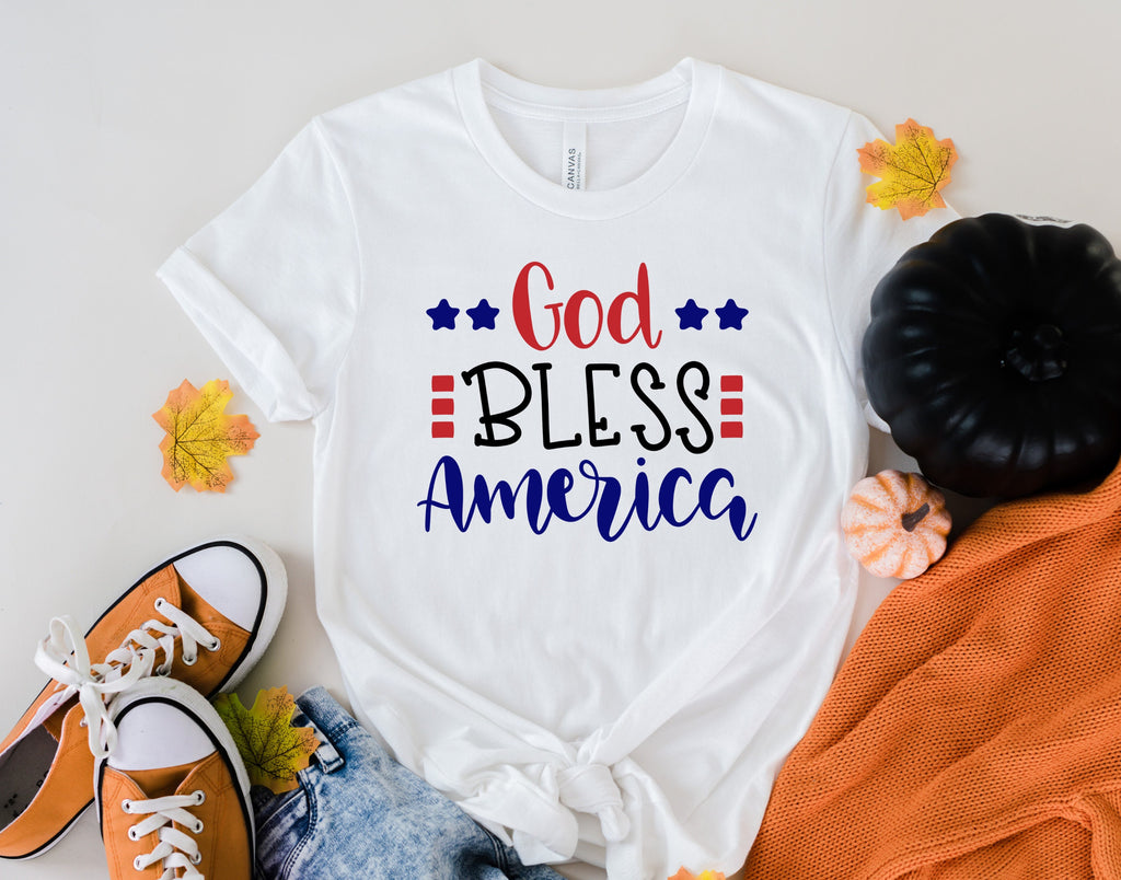 4th of July god bless america shirt  , USA  Independence Day shirt