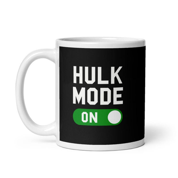 hulk mode on mug,beast mode on  ,11oz ceramac coffee mug ,gym rat gift idea