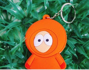 southpark plush keyrings , 4  piece  keyrings  sets of  southpark characters,backpack keyring charm,southpark characters