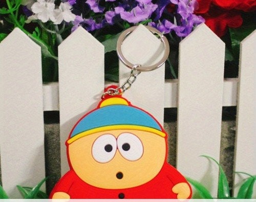 southpark plush keyrings , 4  piece  keyrings  sets of  southpark characters,backpack keyring charm,southpark characters