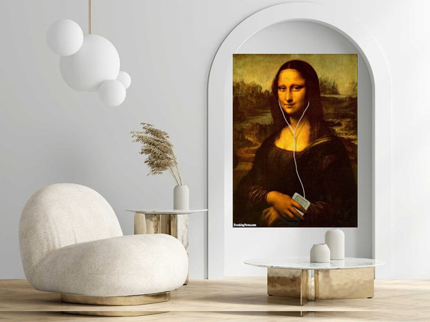 Mona Lisa illustration,mona lisa art , jpeg ,digital download. Leonardo Da Vinci