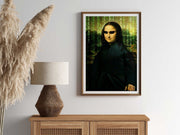 Mona Lisa as neo matrix ,mona lisa, jpeg  ,digital download. Leonardo Da Vinci