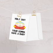 eric cartman greeting card ,birthday card ,southpark birthday card