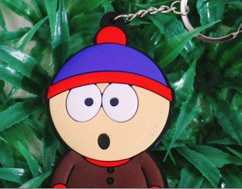 southpark plush keyrings , 4  piece  keyrings  sets of  southpark characters,backpack keyring charm,southpark characters