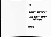 eric cartman birthday card ,southpark birthdayA6 Card